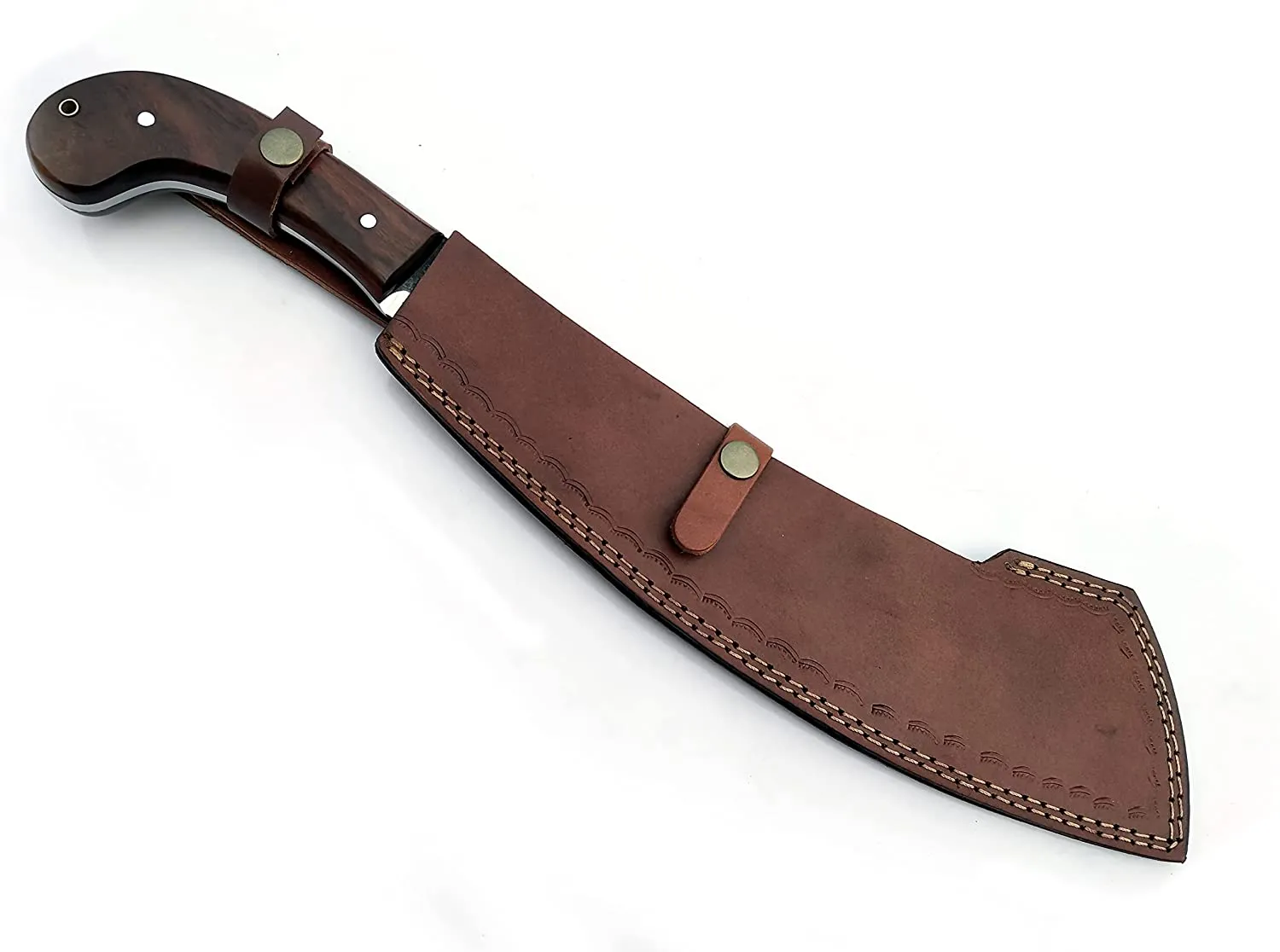 19" Duo Gotano Bushcraft & Camping Machete (D2 Steel, Spring Steel are available) with Custom Blade Material Variations-Bushcraft Machete