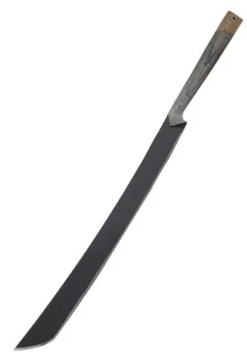 28" Yoshimi Bushcraft & Camping Machete (D2 Steel, Spring Steel are available) with Custom Blade Material Variations-Bushcraft Machete