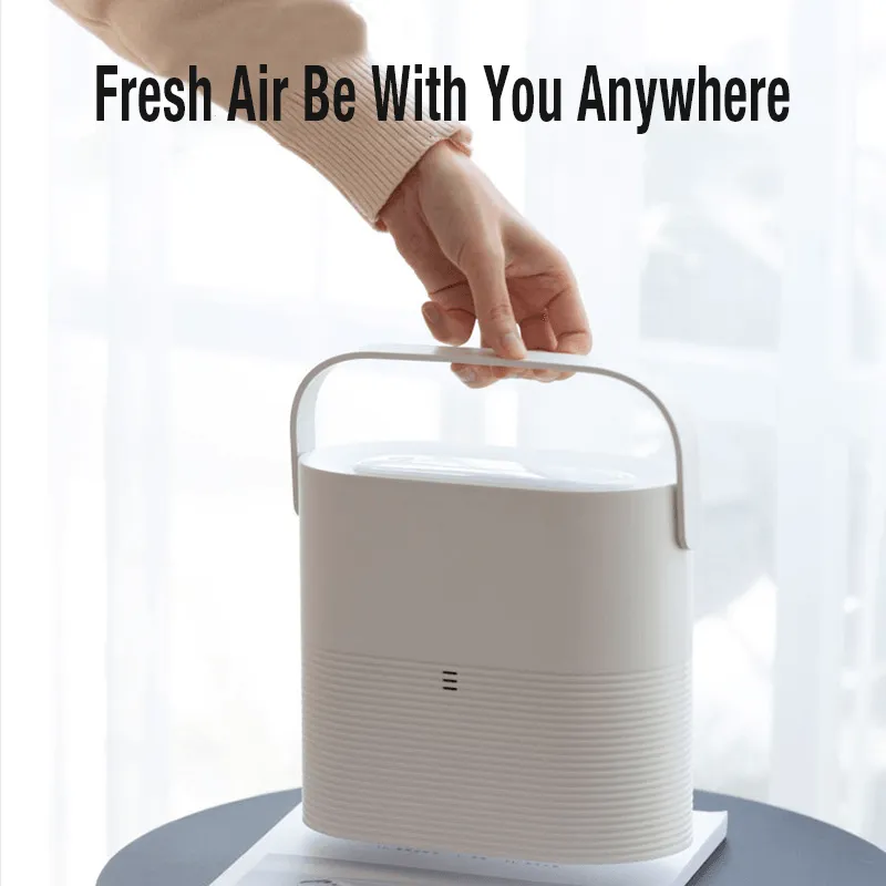 3Life 359 Portable Air Purifier 8000Mah Battery Life 4 Gear Automatic Detection Remove Dust Smoke Pollen PM2.5 Screen Display