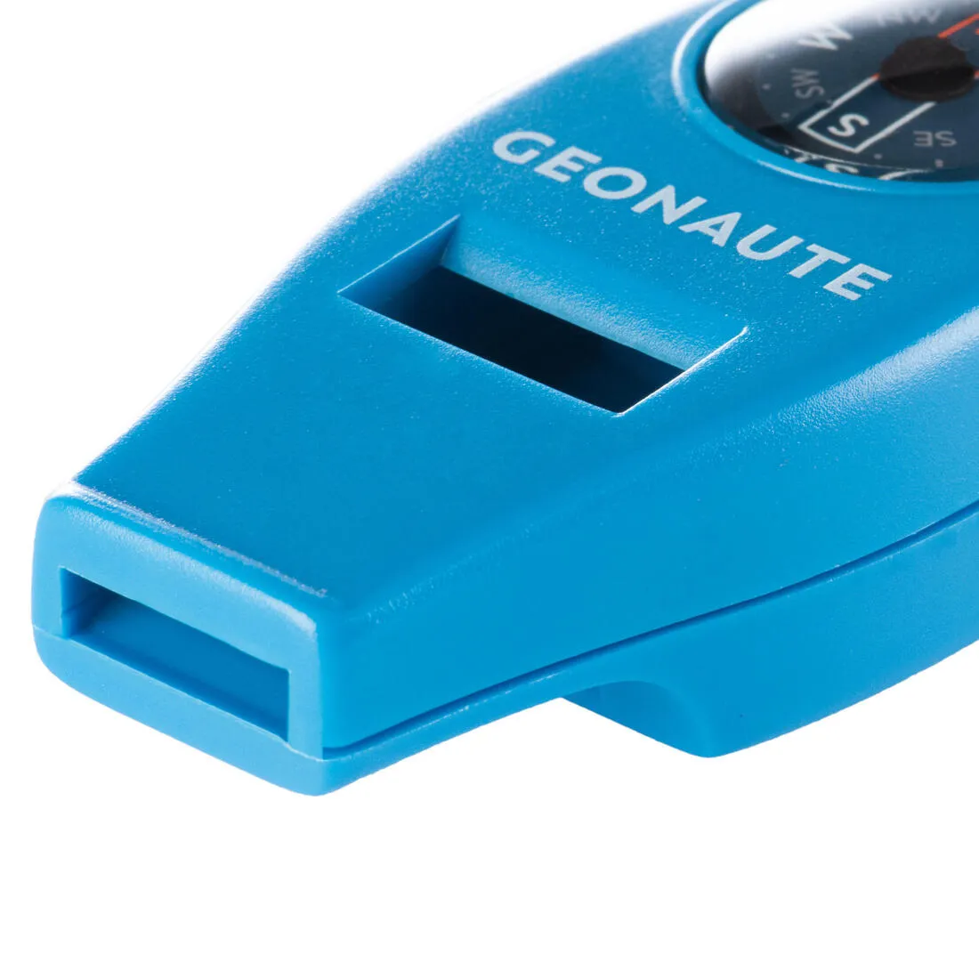 50 MULTI-PURPOSE WHISTLE AND ORIENTEERING COMPASS - ORANGE