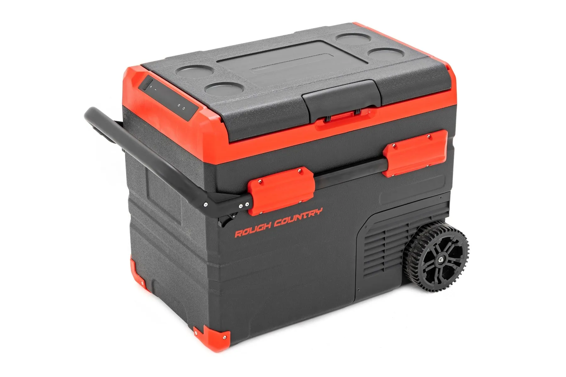 50L Portable Refrigerator/Freezer w/Solar Panel - Rechargeable - 12 Volt/AC 110