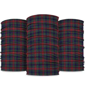 Allison Red Tartan Neck Gaiters, Tartan Bandanas, Tartan Head Band