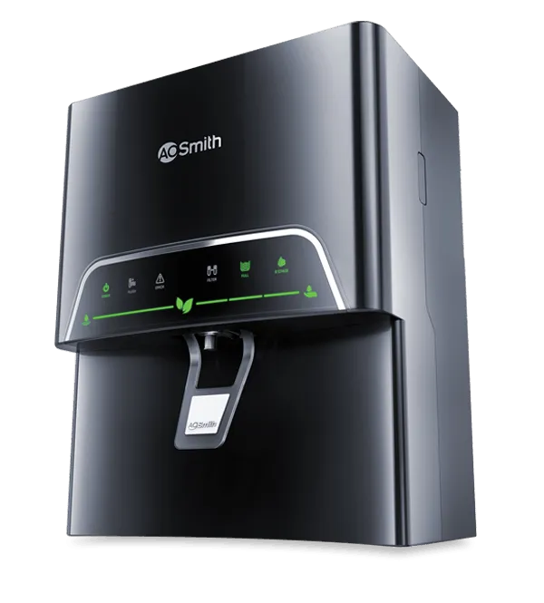 AO Smith Proplanet P3 Pro, Alkaline Mintech, Baby Safe Water with 8 Stage Purification, 100% RO SCMT (Silver Charged Membrane Tech), Saves upto 60% Water, India's 1st 5-star rated Water Purifier, Black