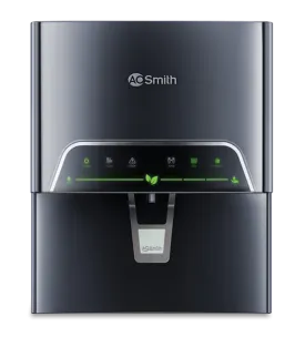 AO Smith Proplanet P3 Pro, Alkaline Mintech, Baby Safe Water with 8 Stage Purification, 100% RO SCMT (Silver Charged Membrane Tech), Saves upto 60% Water, India's 1st 5-star rated Water Purifier, Black