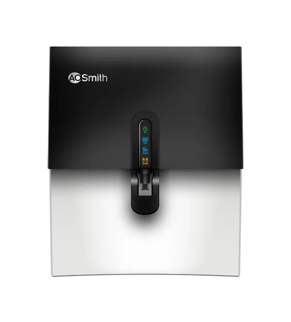 AO Smith X6 PLUS 5 L RO   SCMT Water Purifier  (BLACK & WHITE)
