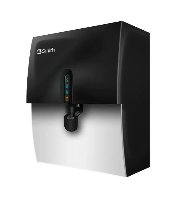 AO Smith X6 PLUS 5 L RO   SCMT Water Purifier  (BLACK & WHITE)