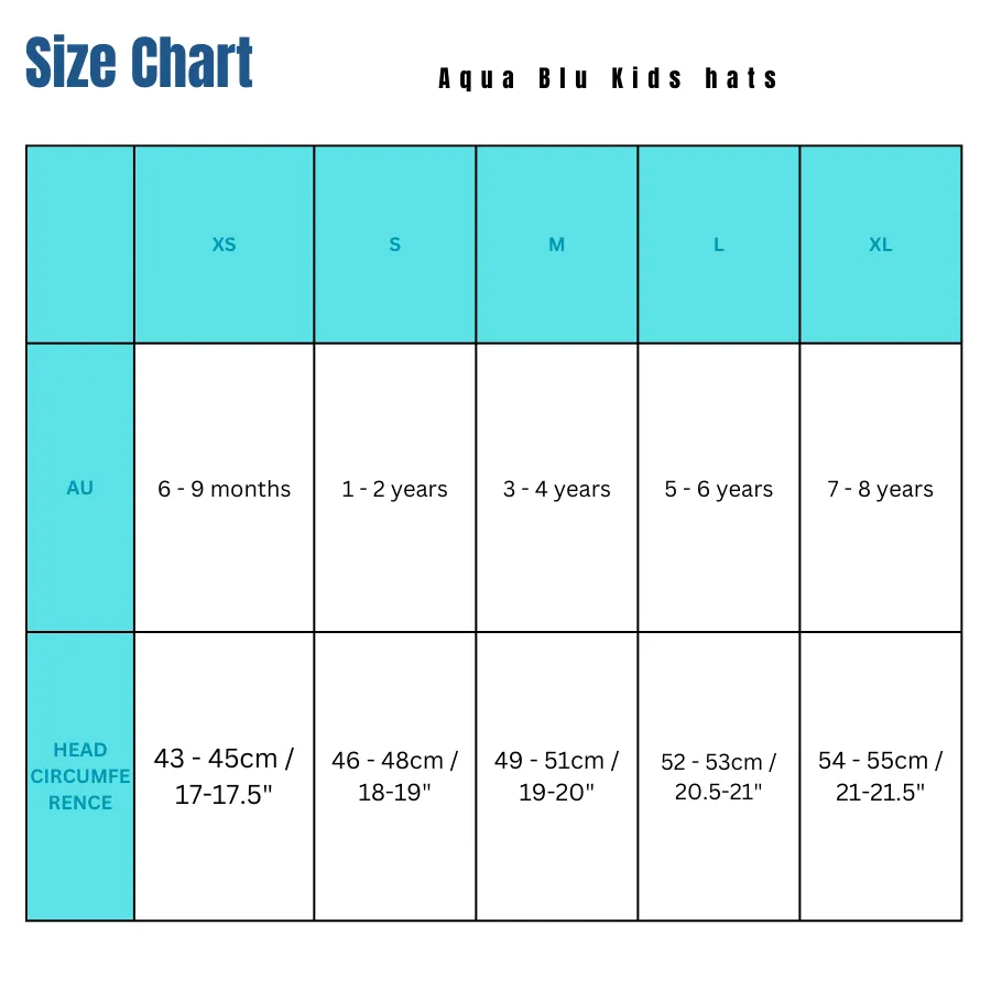 Aqua Blu Kids Lycra Hat AG2319BR - Brindle