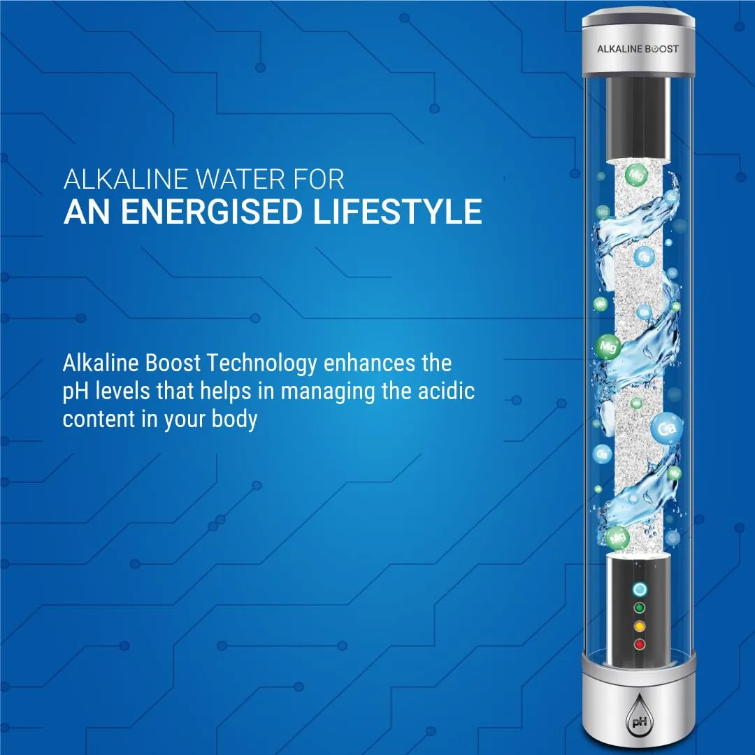 Aquaguard SUPERIO RO UV MTDS ALKALINE  SS Technology | Stainless Steel GWPDSRUAL23001 Tank | 5L Storage | Suitable for Borewell, Tanker & Municipal Water | Free Installation