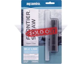Aquamira Frontier Straw Filter Tactical - BLU