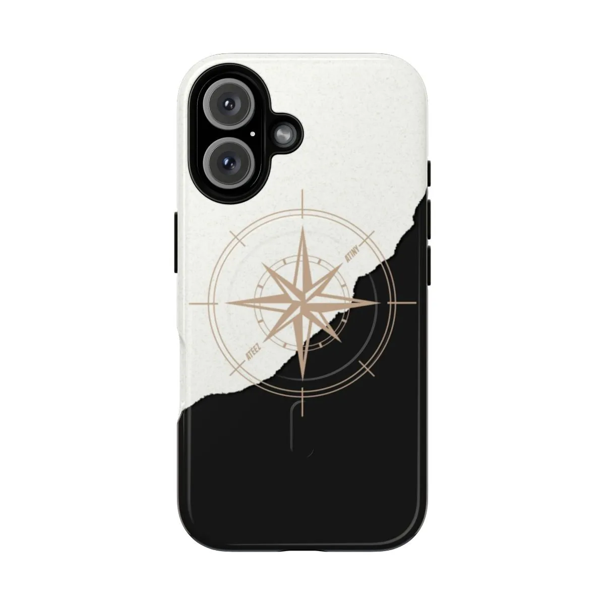 ATEEZ Inspired Compass Design Magnetic Tough Phone Case