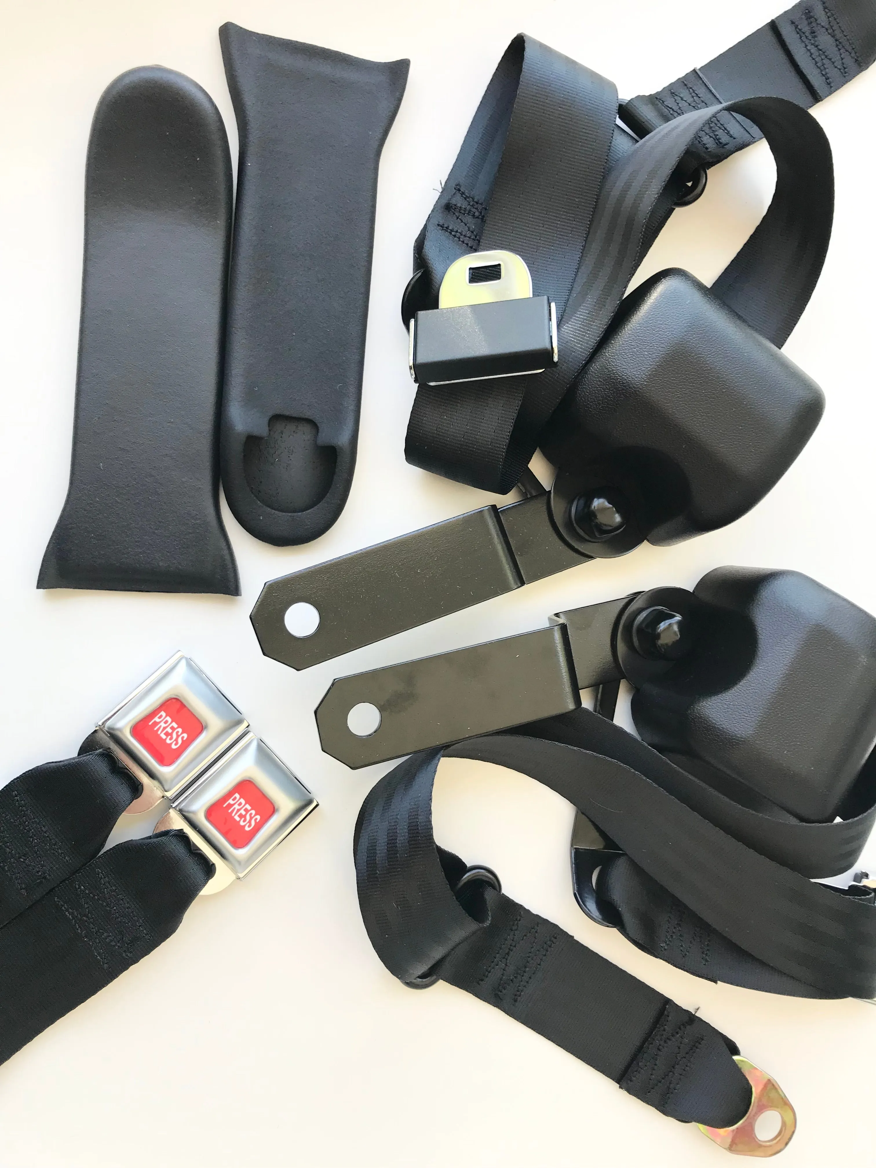 AU Compliant Satellite Front 3-Point Seat Belts