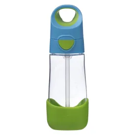 B.box Tritan Straw Drink bottle 450 ml- Ocean Breeze Blue Green