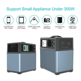 Breeze Portable 400W Generator with 4*USB Charge - Portable solar generator