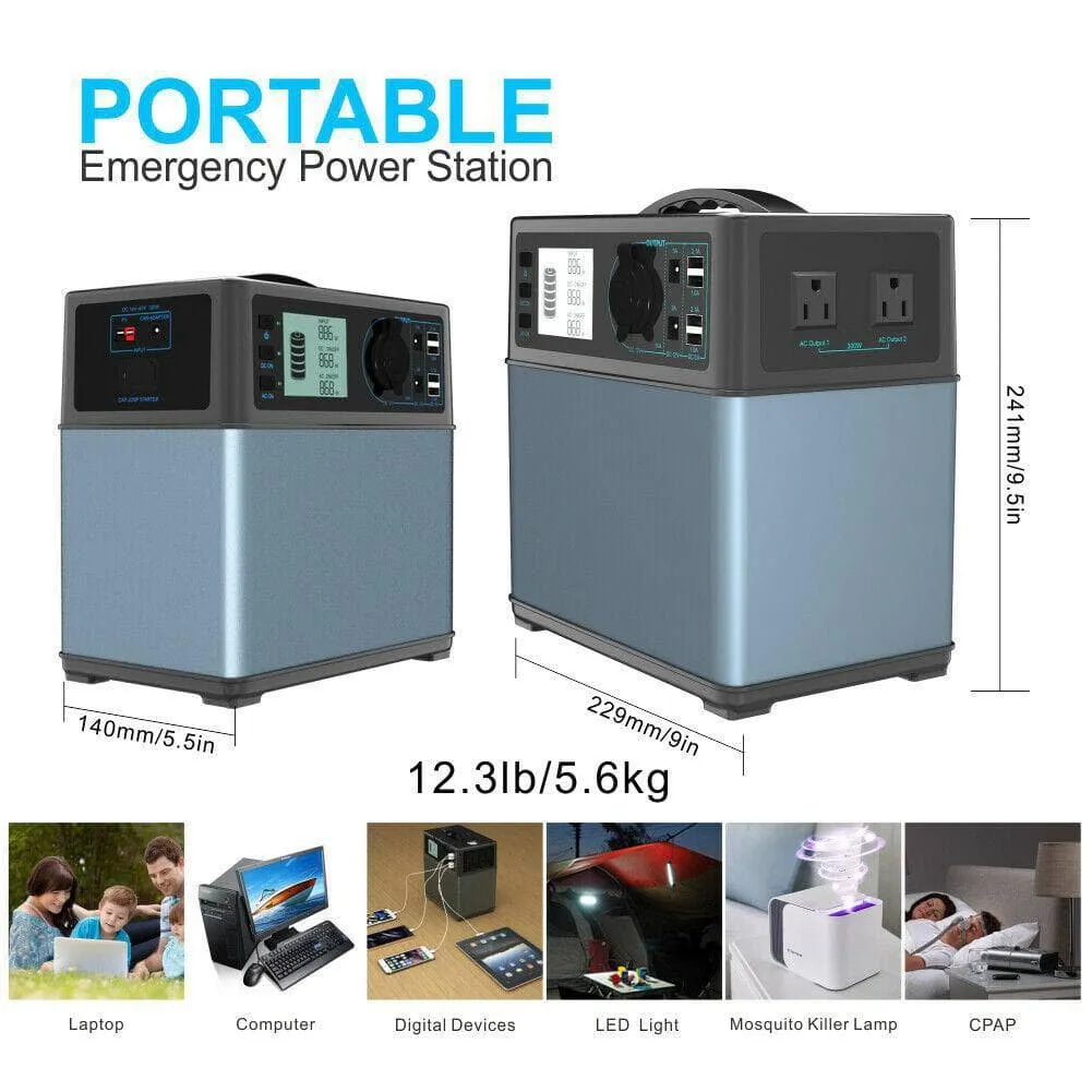 Breeze Portable 400W Generator with 4*USB Charge - Portable solar generator