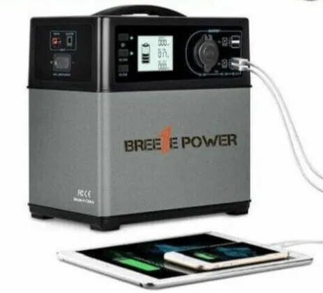 Breeze Portable 400W Generator with 4*USB Charge - Portable solar generator
