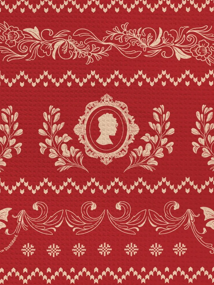 Bridgerton Holiday Pattern Kitchen Towel