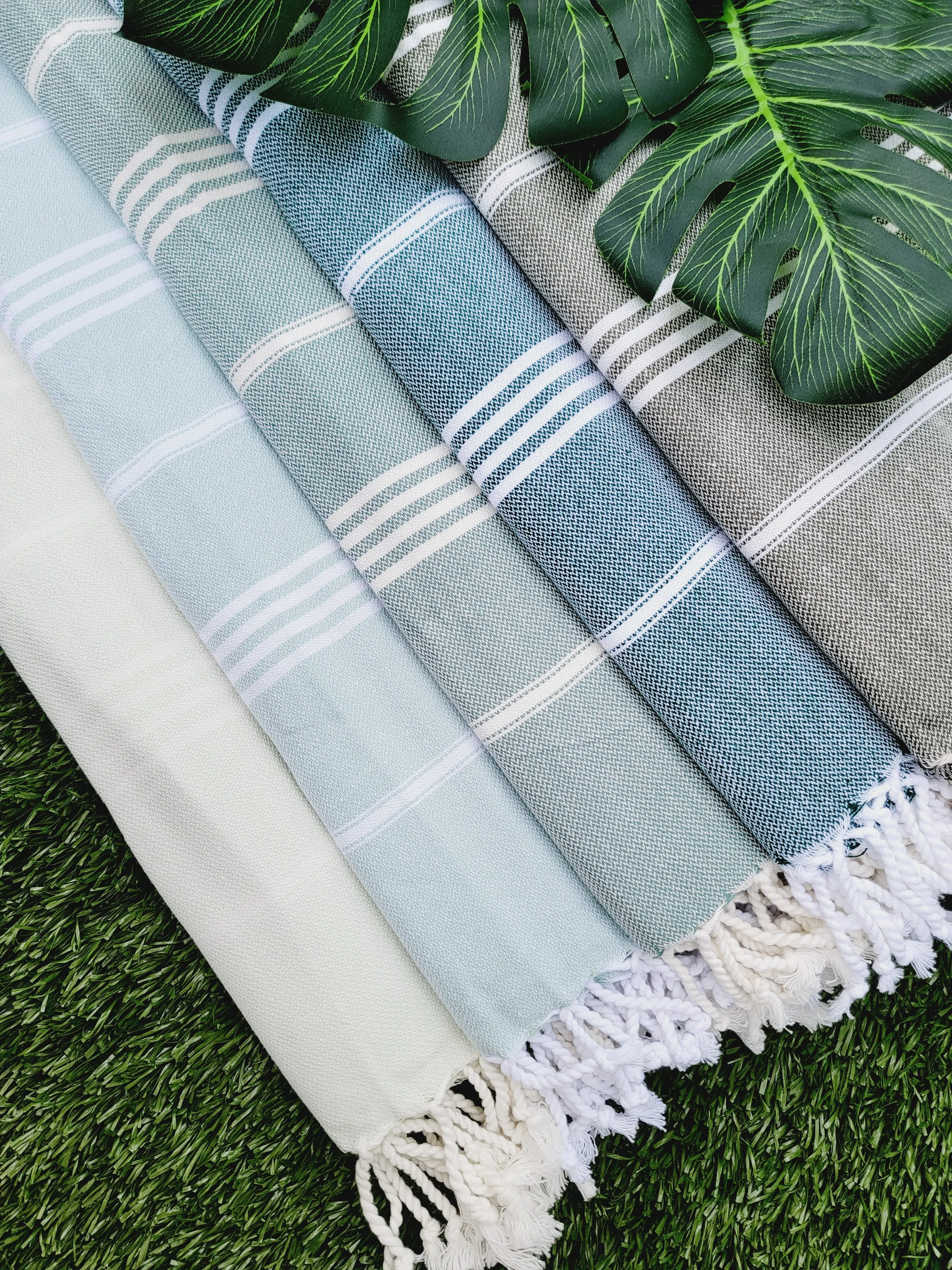 Bundle Easy carry Quick Dry Beach Towel by EBRU Home
