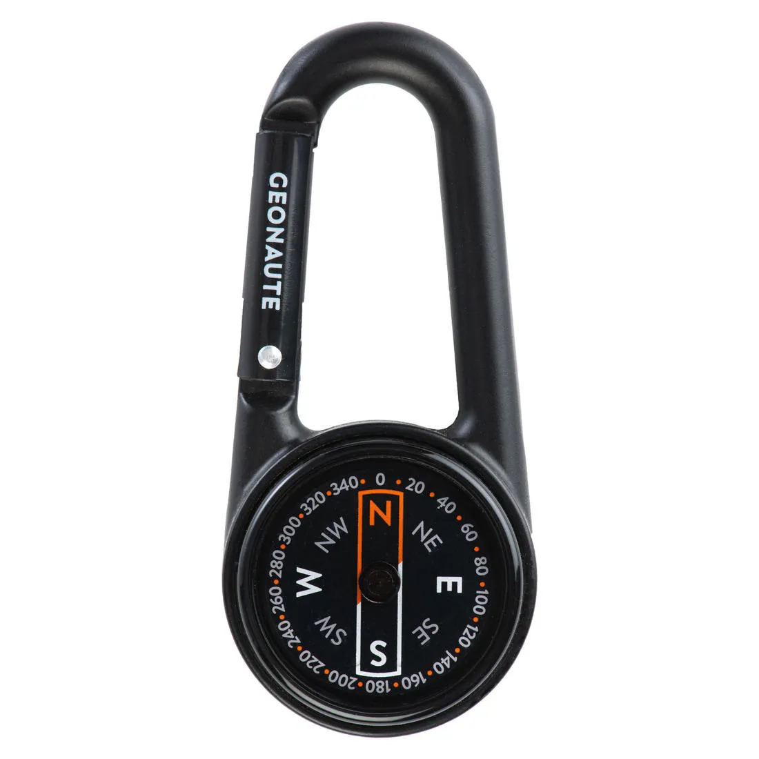 Compact snap-hook orienteering compass 50