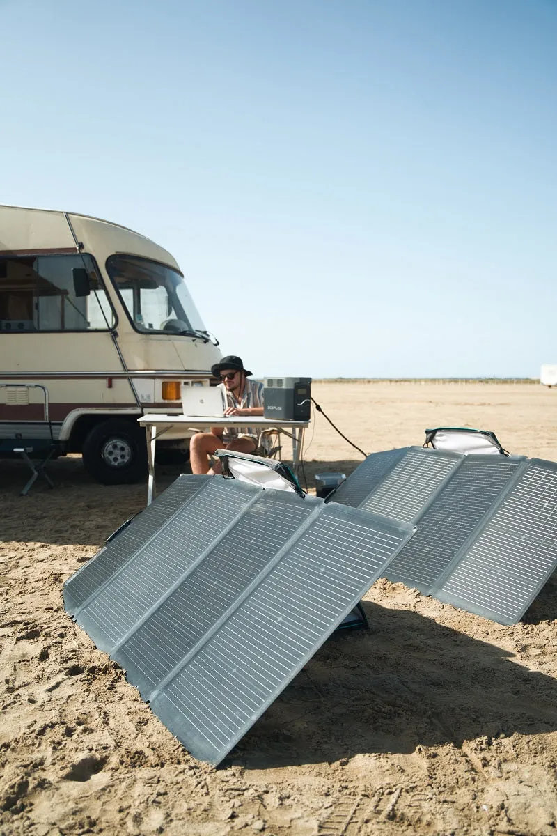 EcoFlow 220W Bifacial Portable Solar Panel