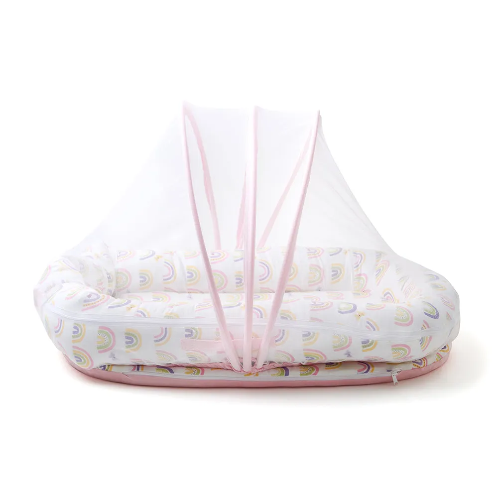 Fancy Fluff Baby Bed Net (Only Net) - Rainbow Dreams