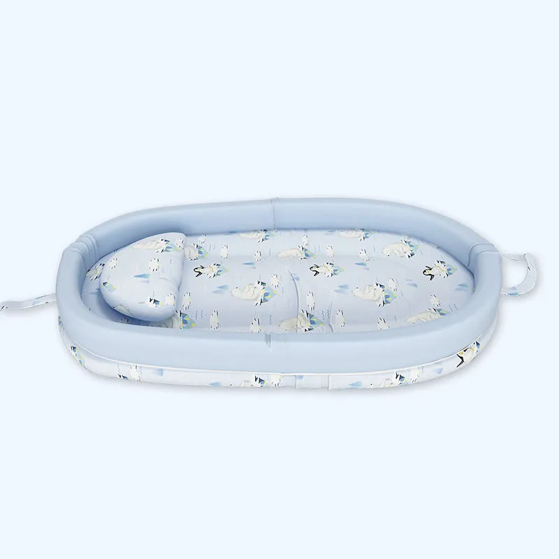 Fancy Fluff Organic Multipurpose Mosquito Net Set - Arctic