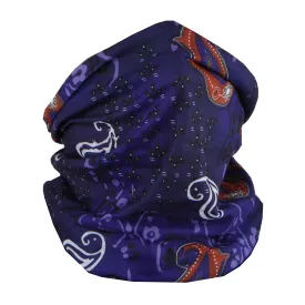 Floral Paisley Seamless Bandana Neck Gaiter