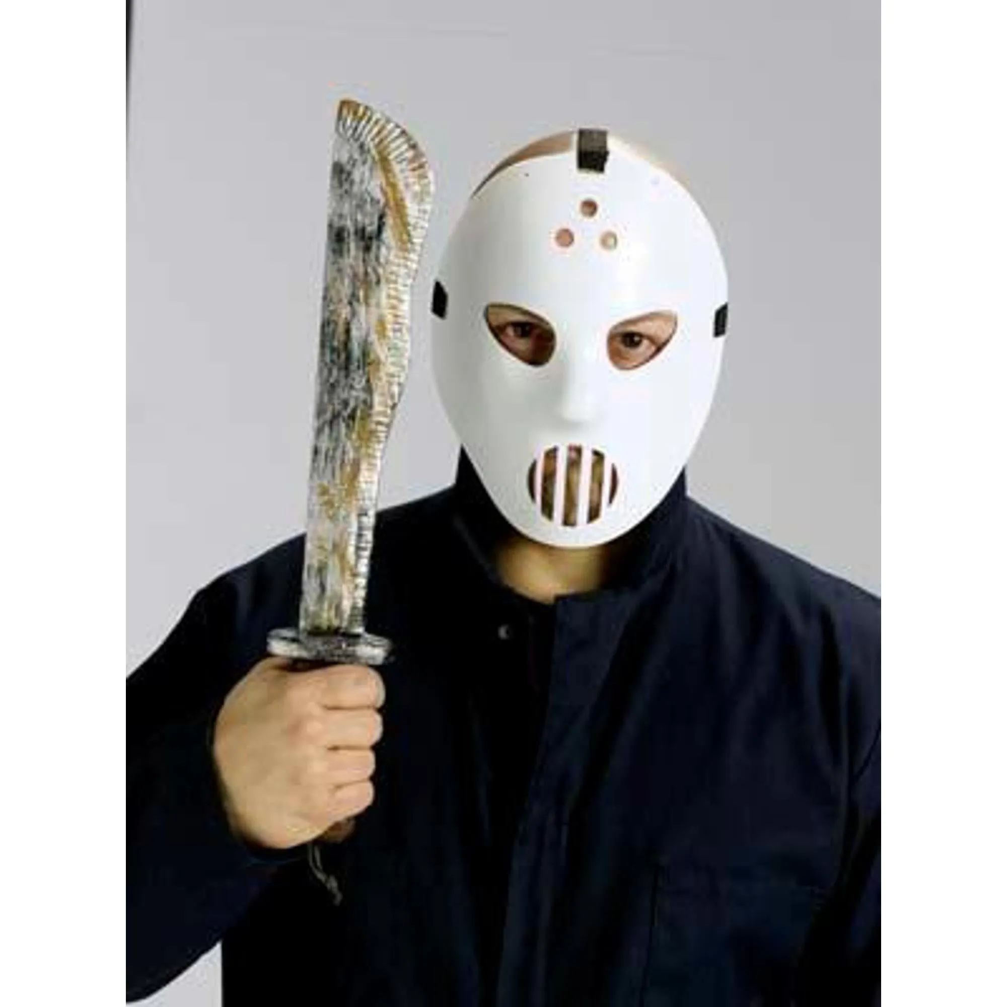 Hockey Mask & Machete Set