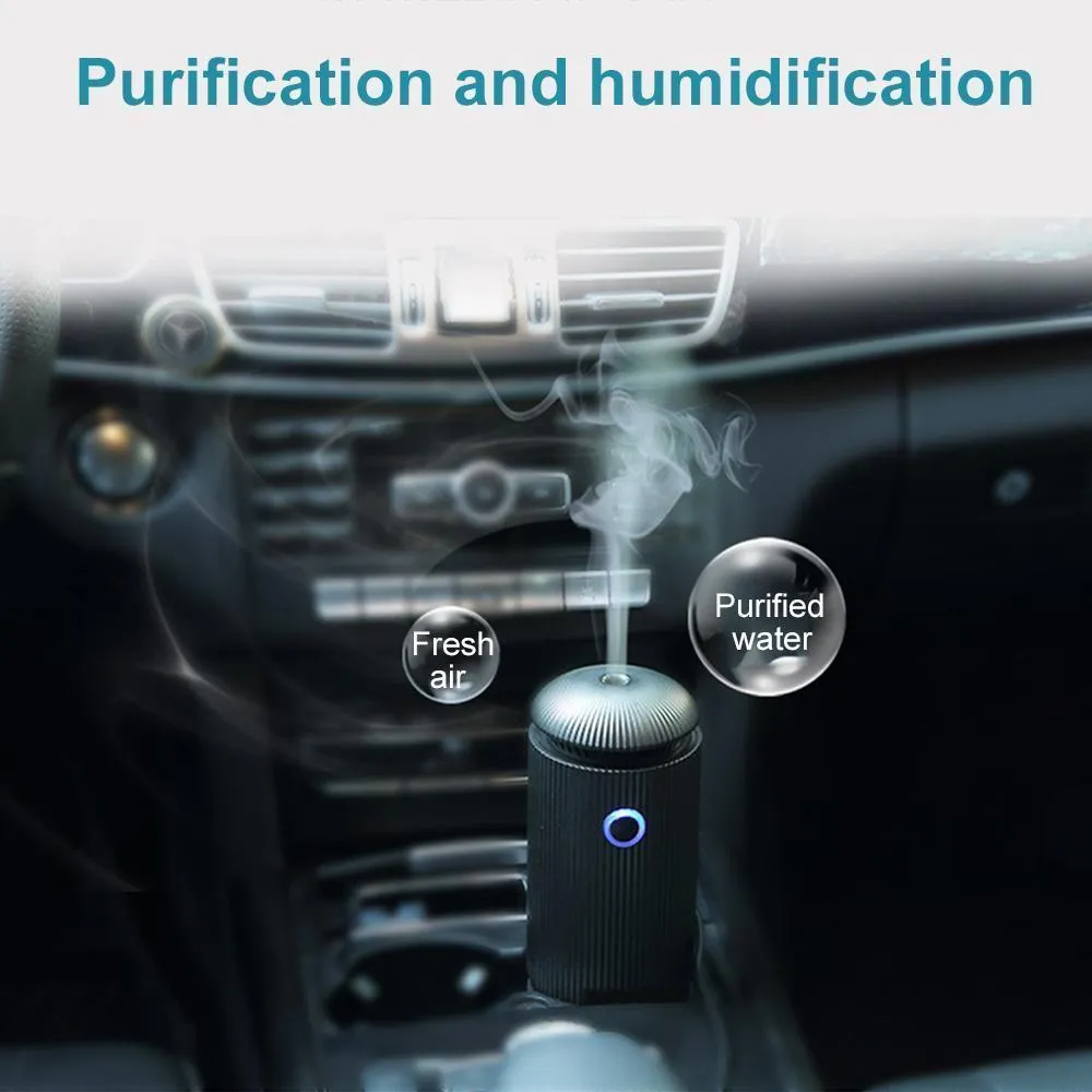 Ioniser Portable Car Air Purifier & Oil Aroma Diffuser