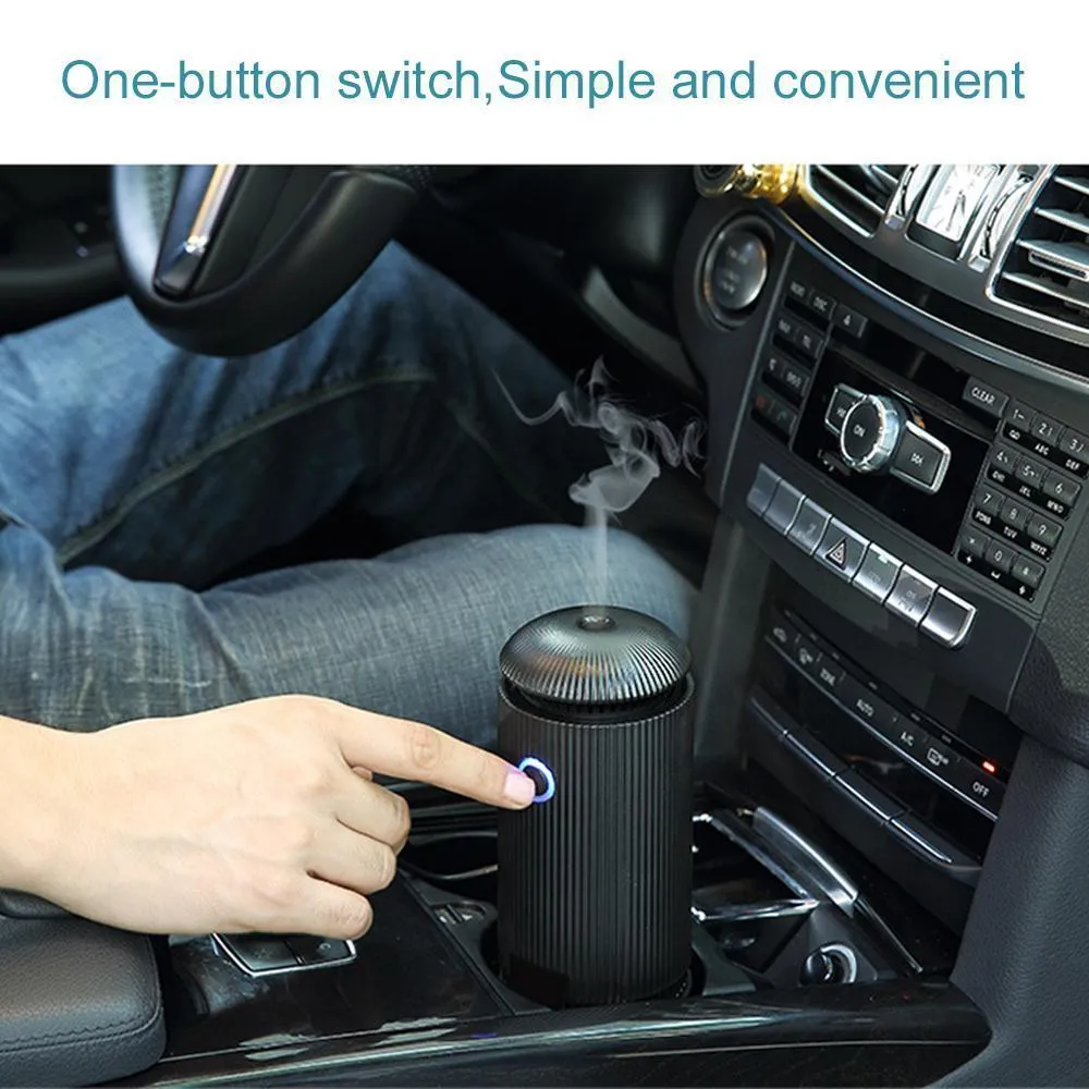 Ioniser Portable Car Air Purifier & Oil Aroma Diffuser