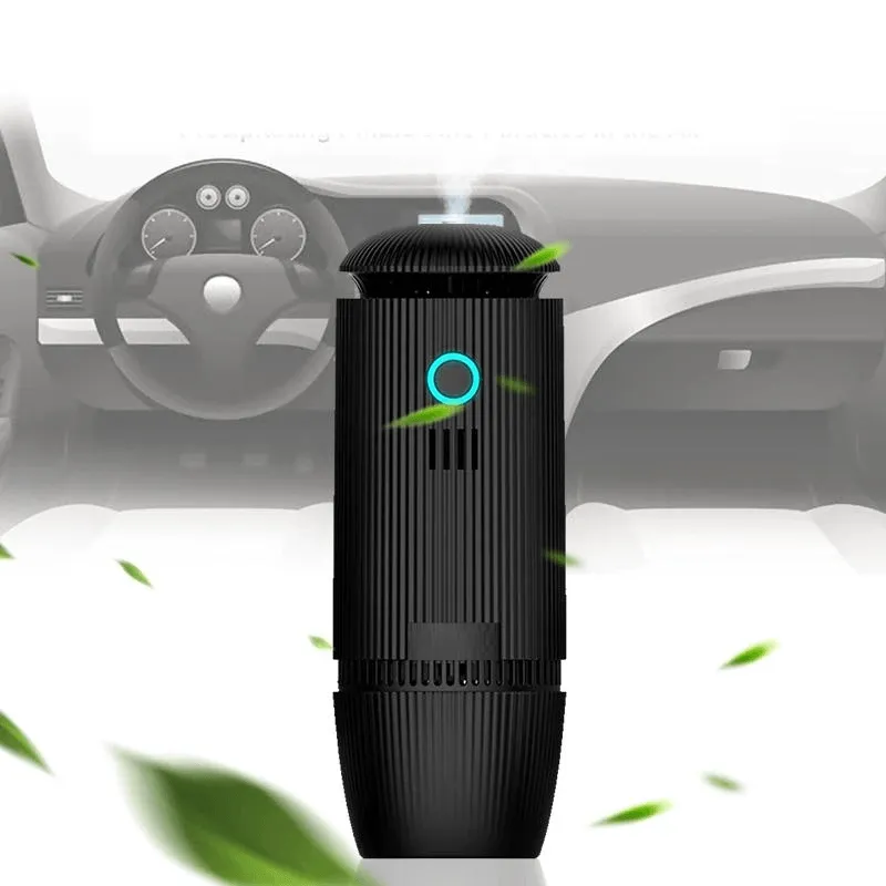 Ioniser Portable Car Air Purifier & Oil Aroma Diffuser