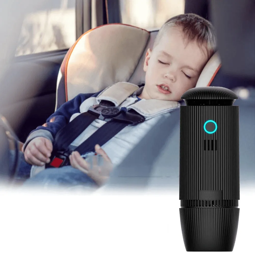 Ioniser Portable Car Air Purifier & Oil Aroma Diffuser
