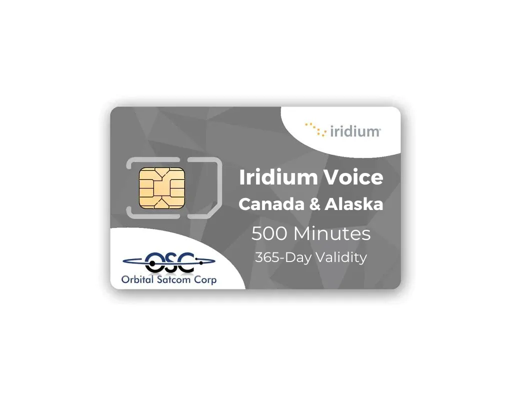 Iridium Sat Phone Top-Ups