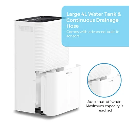 kitchelat 20L/25L Dual Dehumidifier Air Purifier with HEPA Filter & IONISER