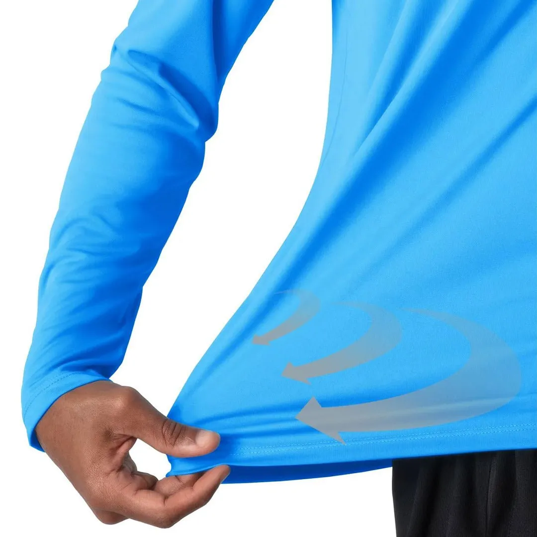 Men's UPF 50  UV Protection Quick Dry Long Sleeve Shirt