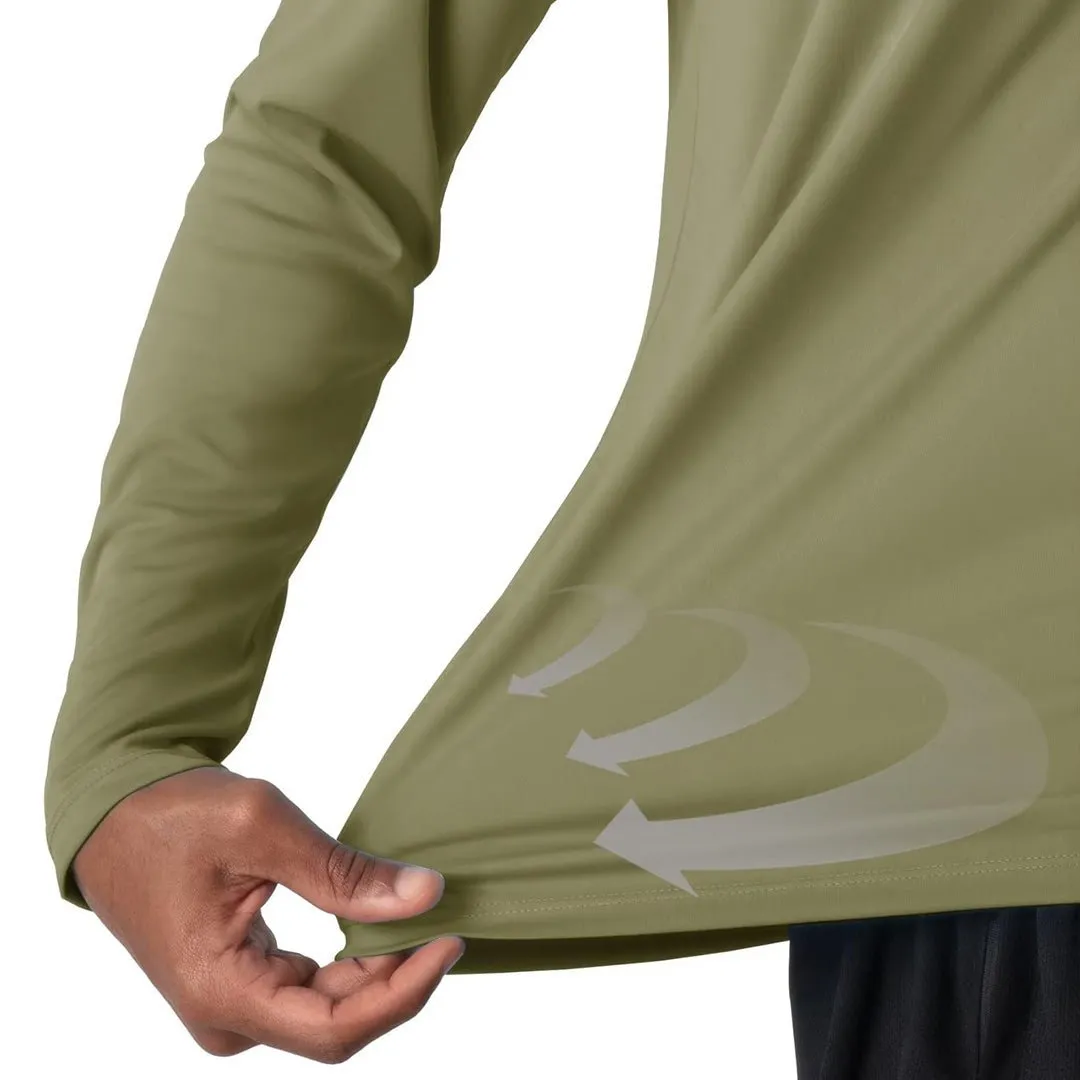 Men's UPF 50  UV Protection Quick Dry Long Sleeve Shirt