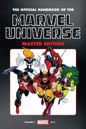 Official Handbook Of The Marvel Universe: Master Edition Omnibus Vol. 2 Heroes Cover HC