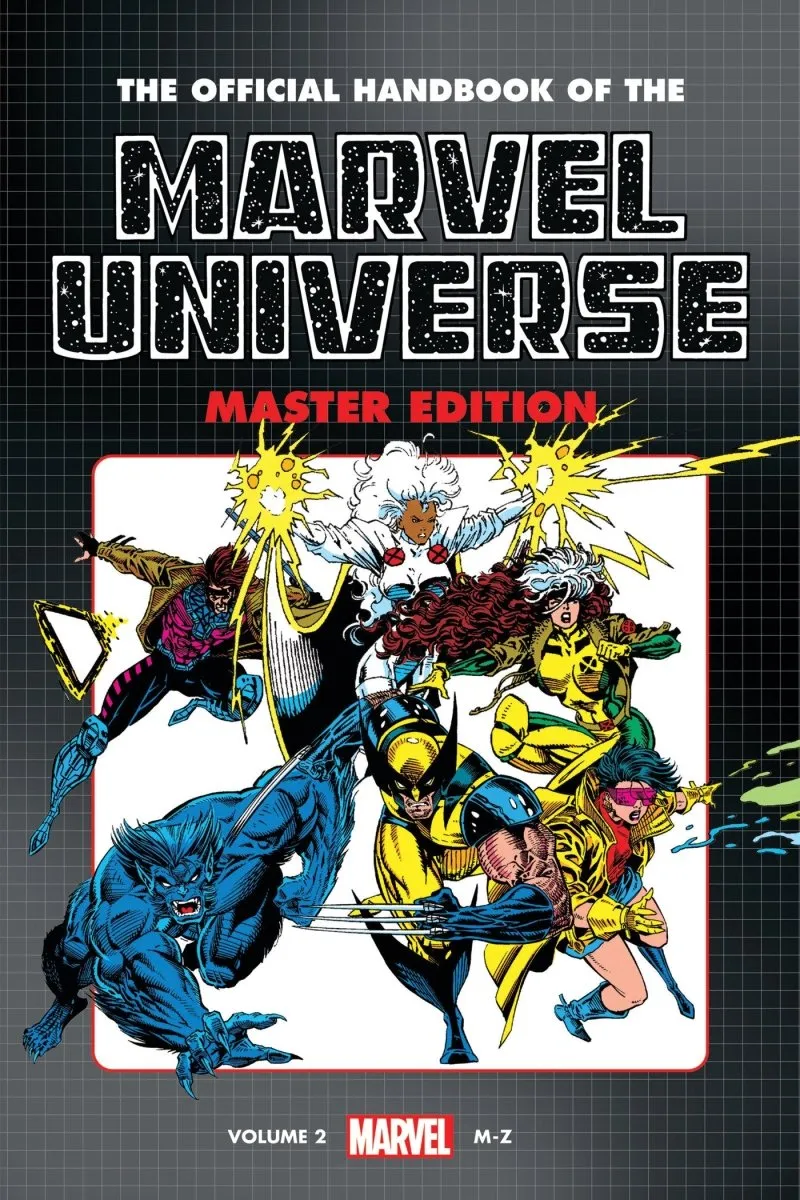 Official Handbook Of The Marvel Universe: Master Edition Omnibus Vol. 2 X-Men Cover HC [DM Only]