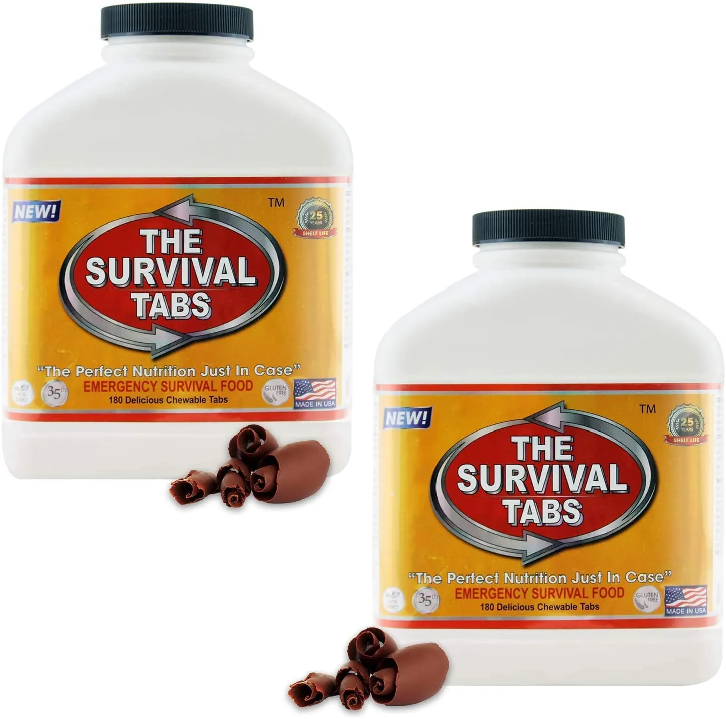 Omniverse 30 Days of Emergency Survival Food Supply Chocolate  25-Year Shelf Life None GMO Gluten-Free