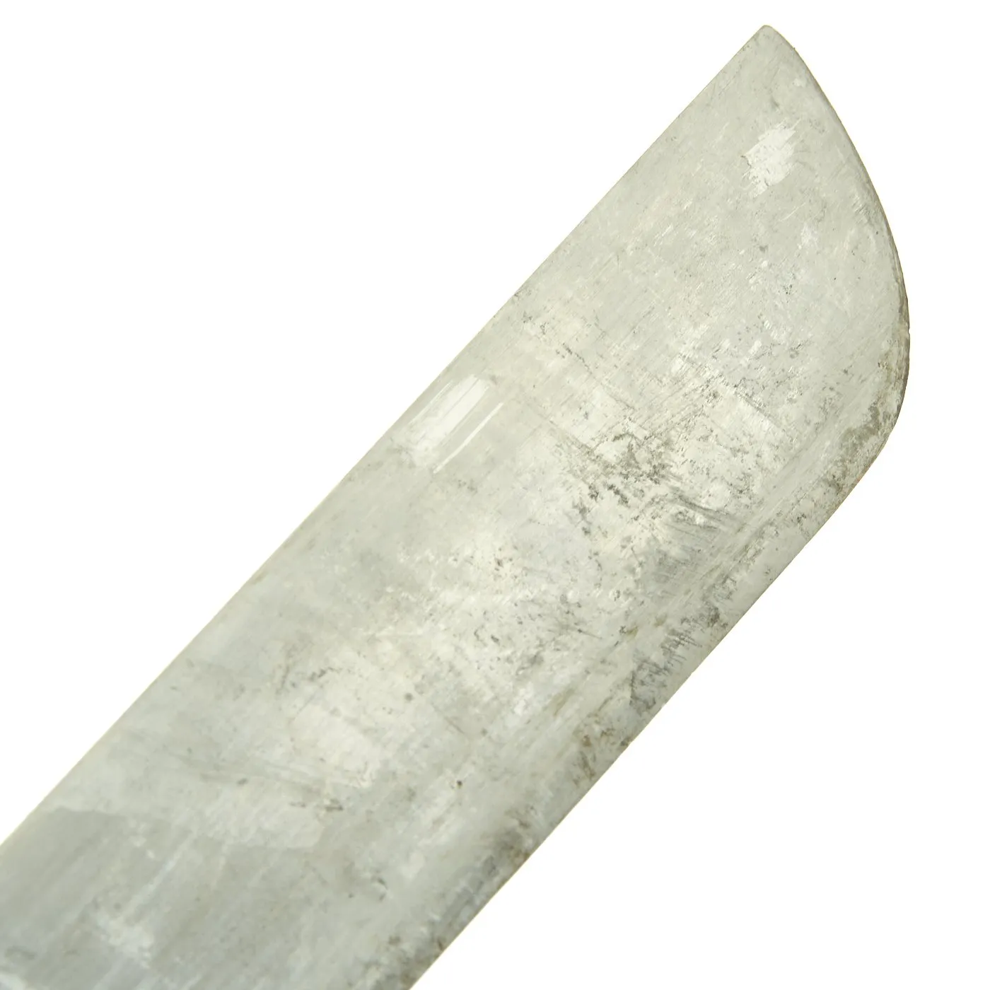Original U.S. WWII Collins & Co. Legitimus Long Jungle Machete with Leather Scabbard by BoyT - dated 1942