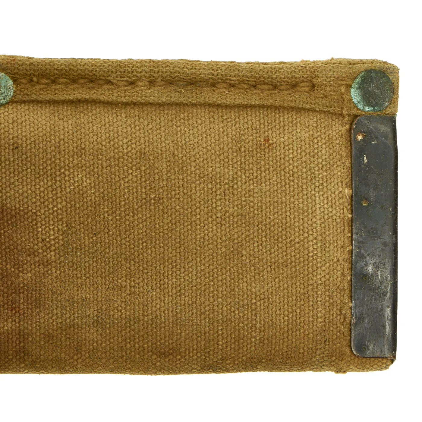 Original U.S. WWII Collins & Co Legitimus Model Machete Dated 1944 With USMC Marked Canvas Scabbard