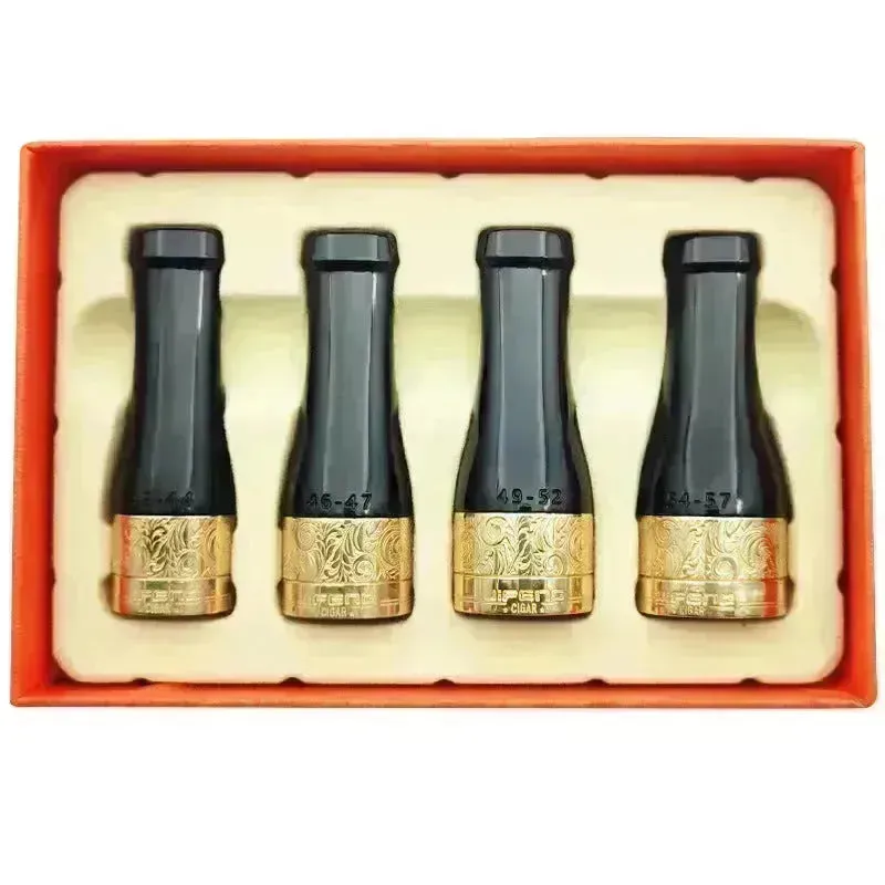 Portable 4pcs Cigar Holder Filter