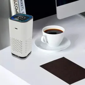 Portable USB Air Purifier with HEPA Filters for Home and Travel