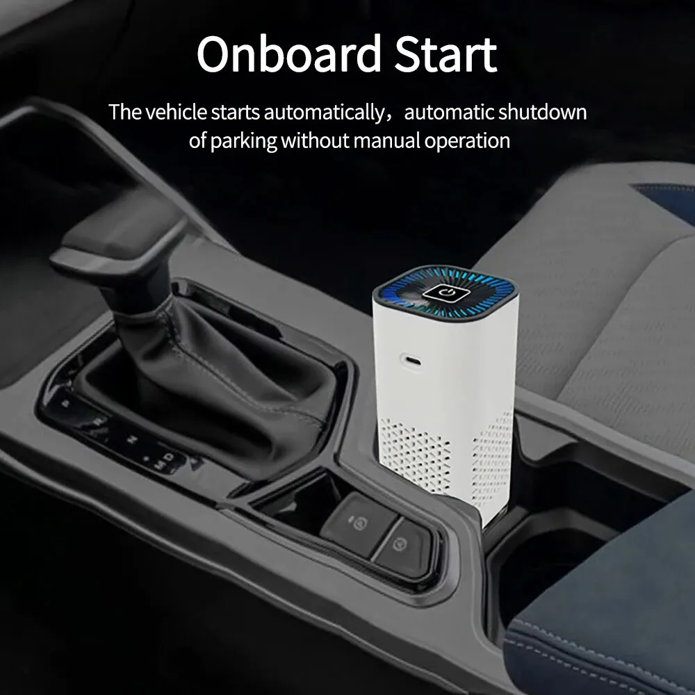 Portable USB Air Purifier with HEPA Filters for Home and Travel