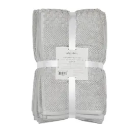 Portland 550GSM 5 Piece Towel Set Silver