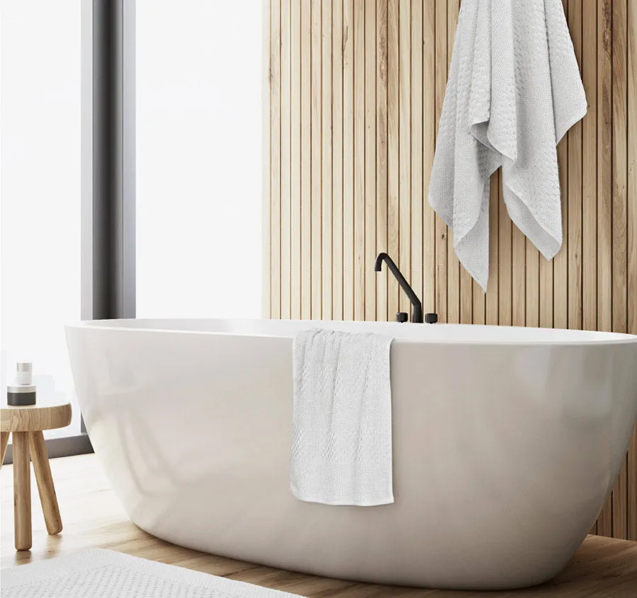 Portland 550GSM Bath Towel Range Ivory
