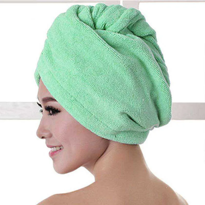 Quick Drying Microfiber Bath Towel Women Hair Drying Wrap