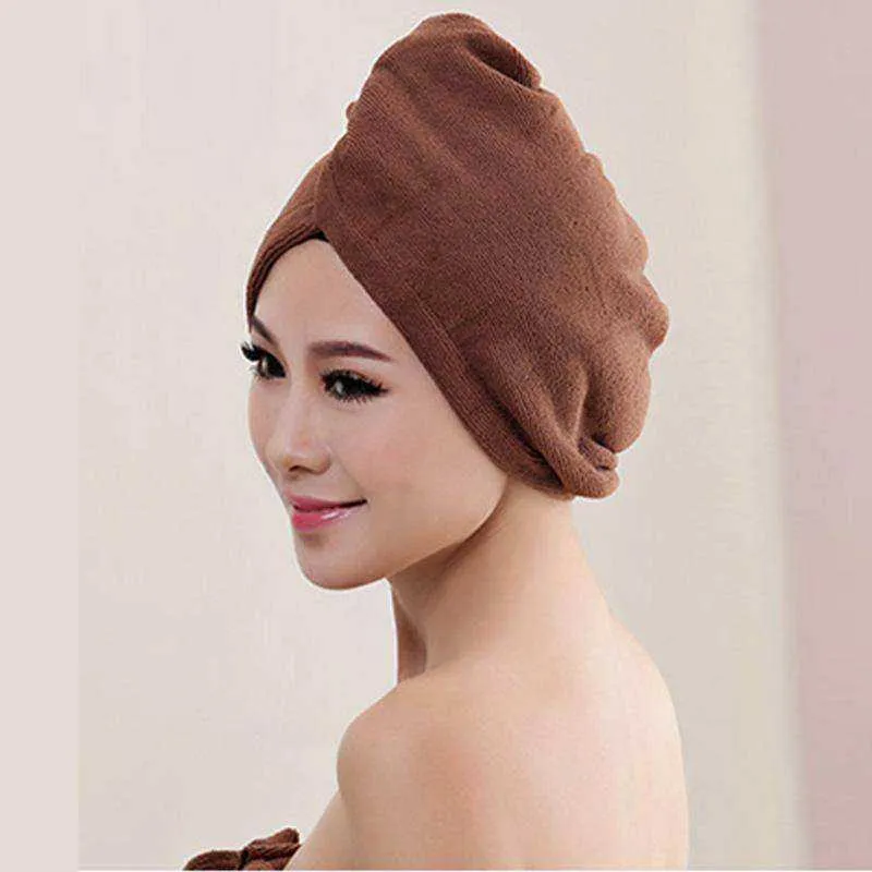 Quick Drying Microfiber Bath Towel Women Hair Drying Wrap