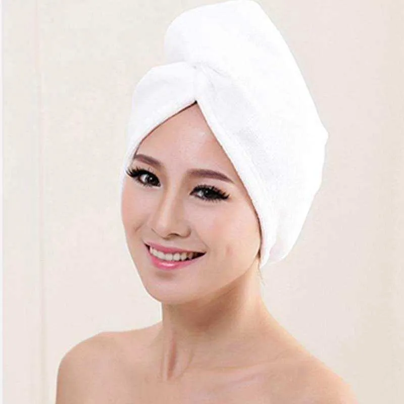 Quick Drying Microfiber Bath Towel Women Hair Drying Wrap