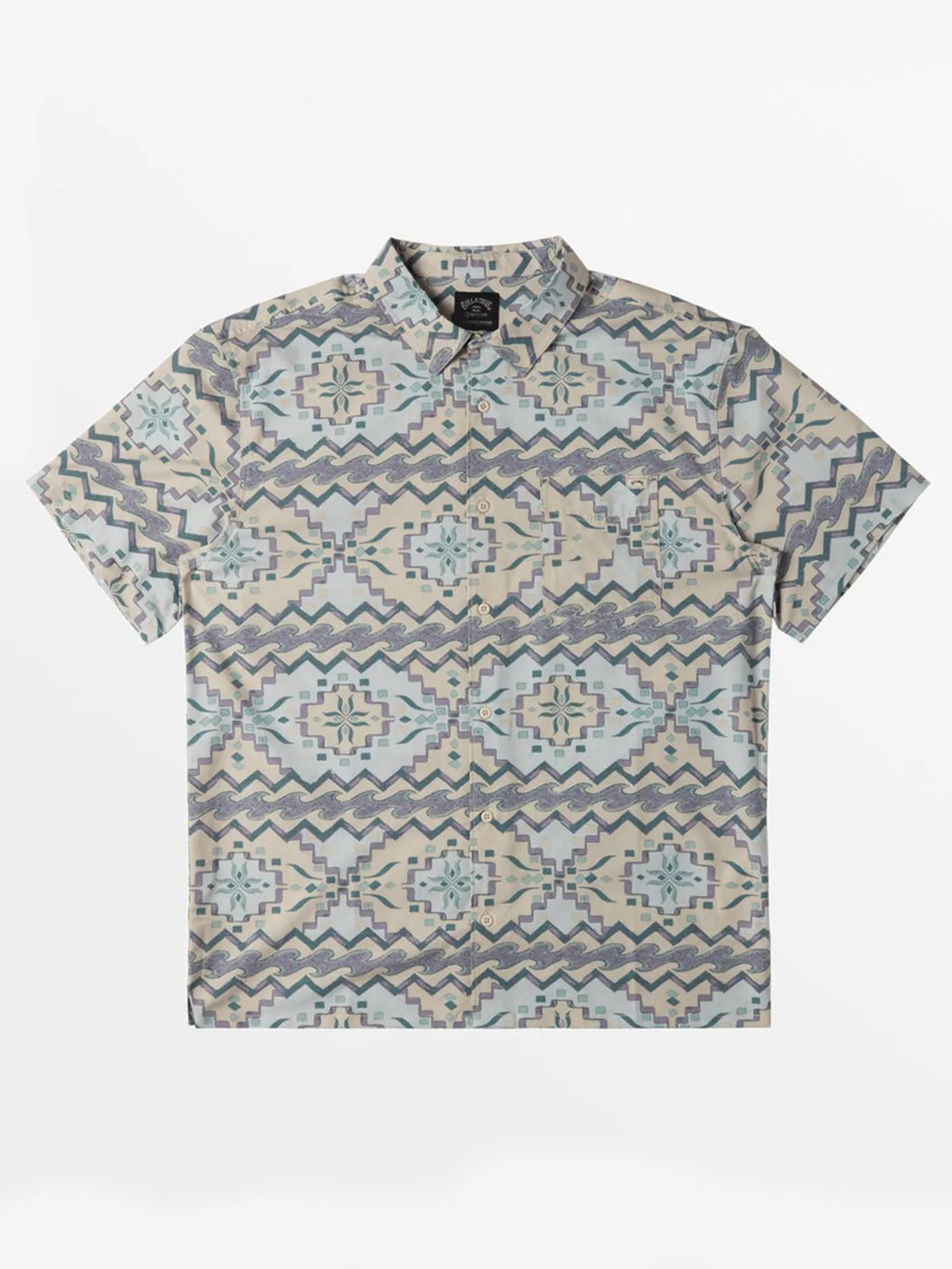 Surftrek Trail Short Sleeve Buttondown Shirt