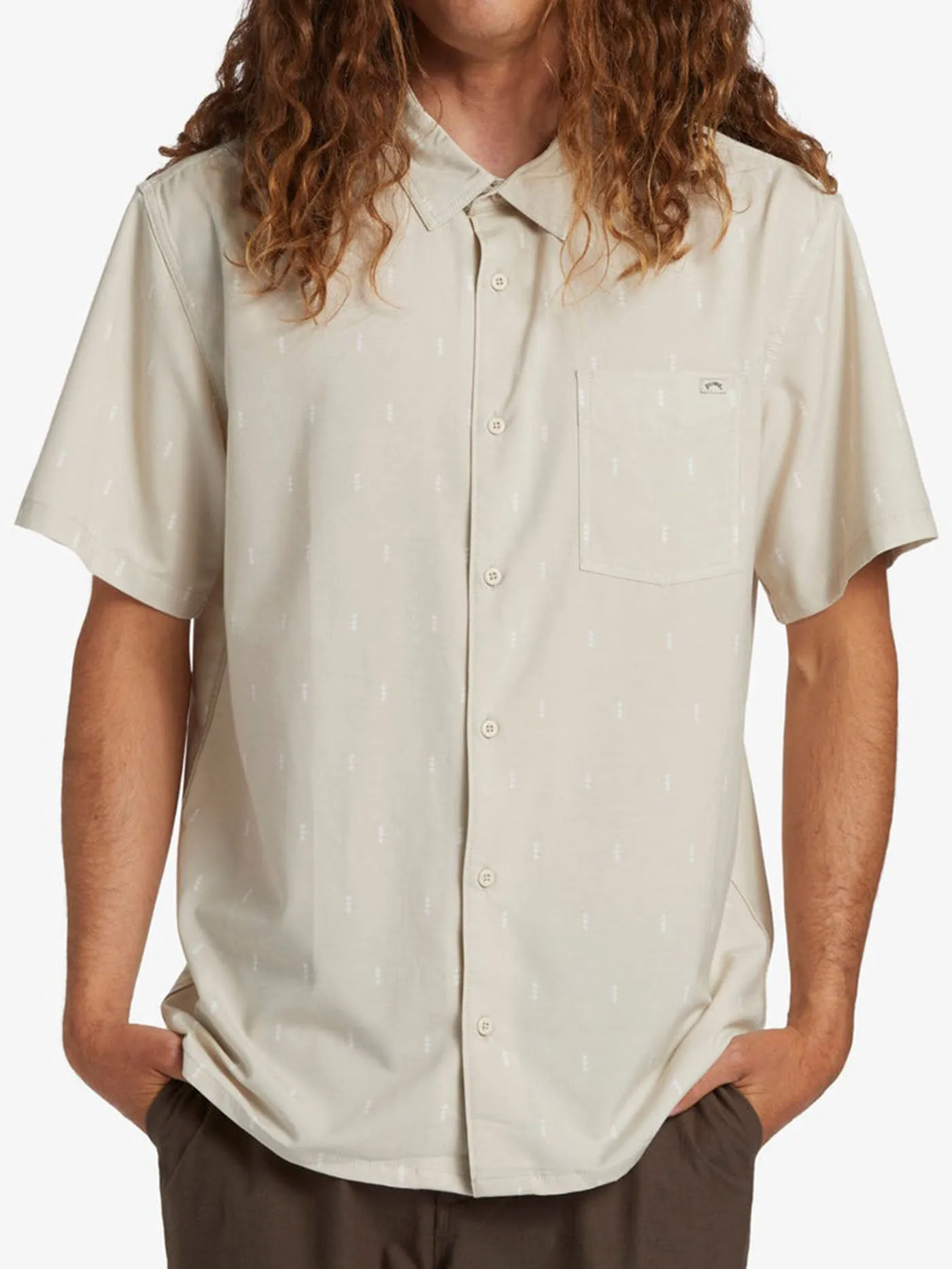 Surftrek Trail Short Sleeve Buttondown Shirt
